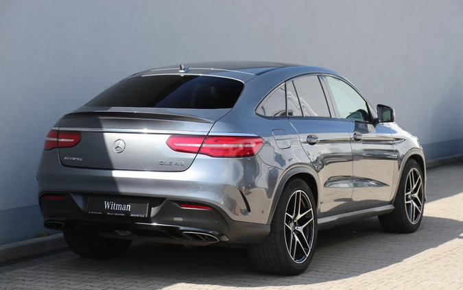 Mercedes-Benz GLE cena 229900 przebieg: 128000, rok produkcji 2018 z Pruchnik małe 277